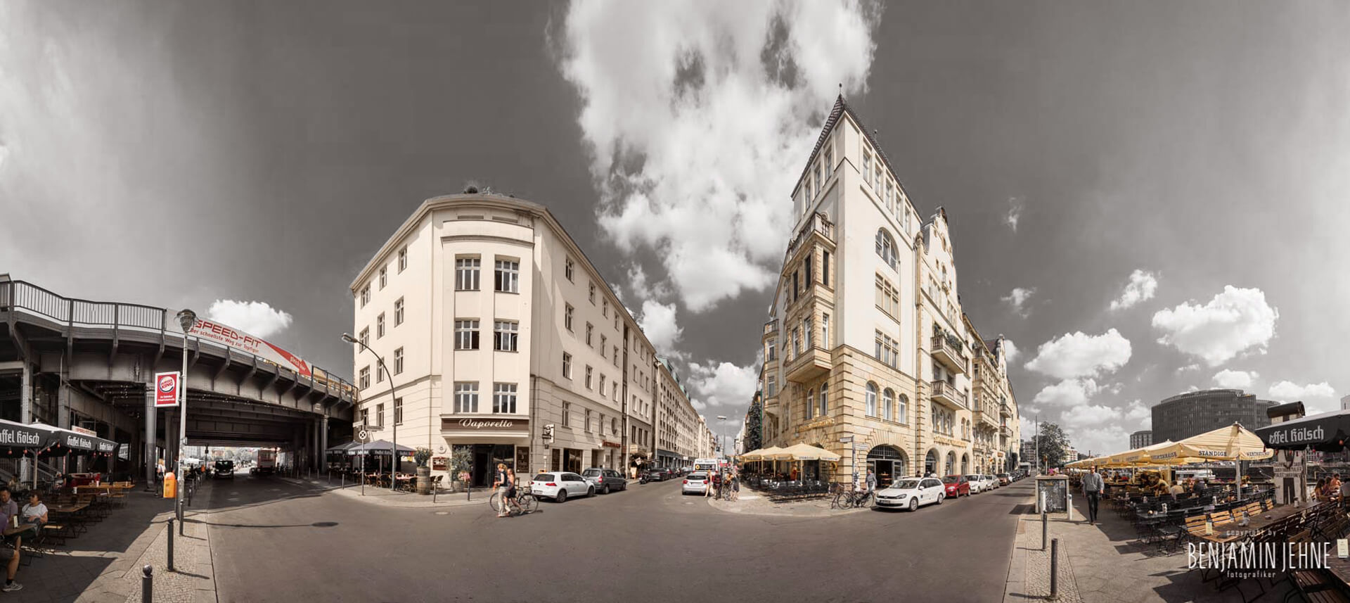 Praxis Außenansicht Panorama